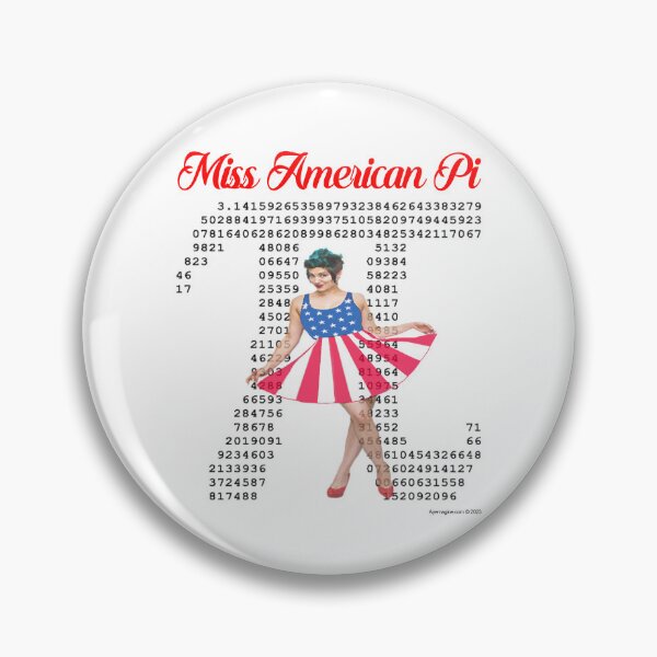 Item preview, Miss American Pi designed and sold by ayemagine.