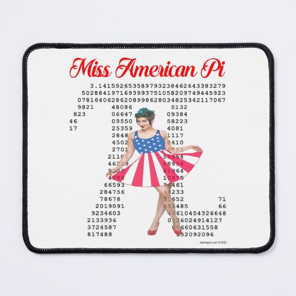 Item preview, Miss American Pi designed and sold by ayemagine.
