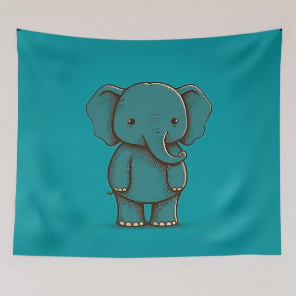 Item preview, Cute Elephant designed and sold by L'art Designs.