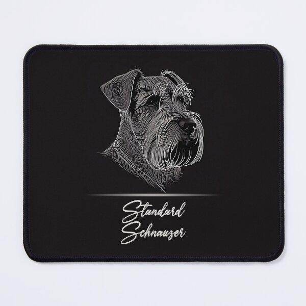 Item preview, Elegant Standard Schnauzer designed and sold by Best-Breeds.