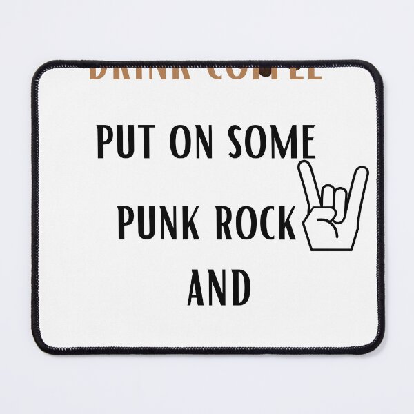 Item preview, Coffee Punk Rock Handle It designed and sold by ArtShotss.