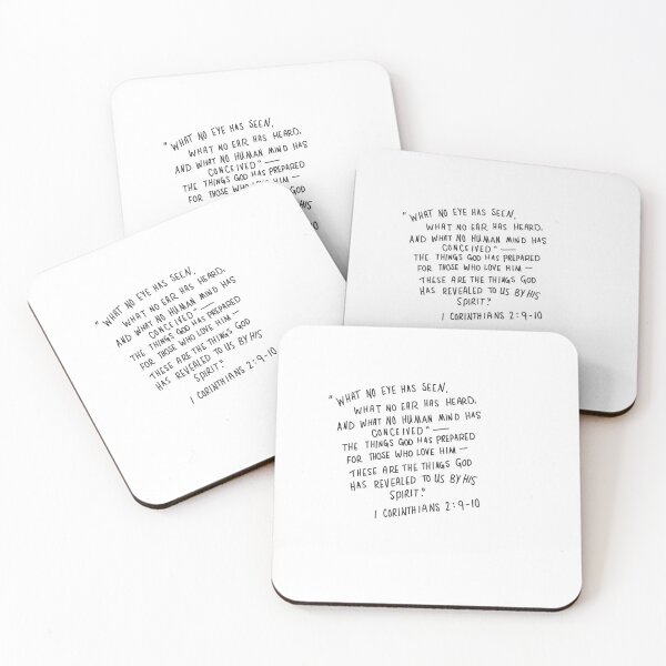 Item preview, 1 Cor 2:9-10 designed and sold by Bella DiPietro.