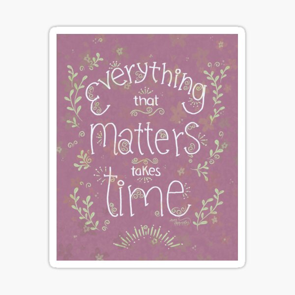 Sweet Time Sticker