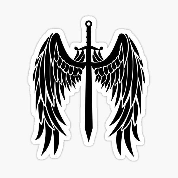 Item preview, Wings with Sword designed and sold by glc1985.