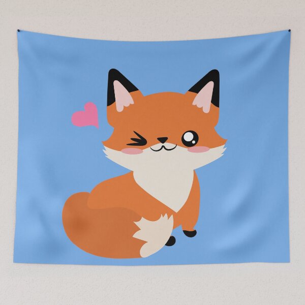 Item preview, winking fox designed and sold by yessebel.