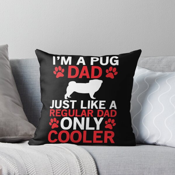 Item preview, Pug Dad Cute Cool Pug Father T-shirt  designed and sold by zcecmza.
