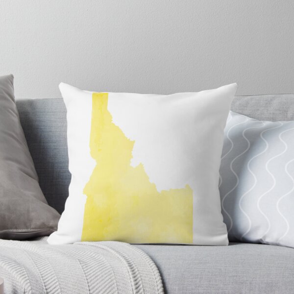 Item preview, Yellow Watercolor Idaho designed and sold by kevgib.