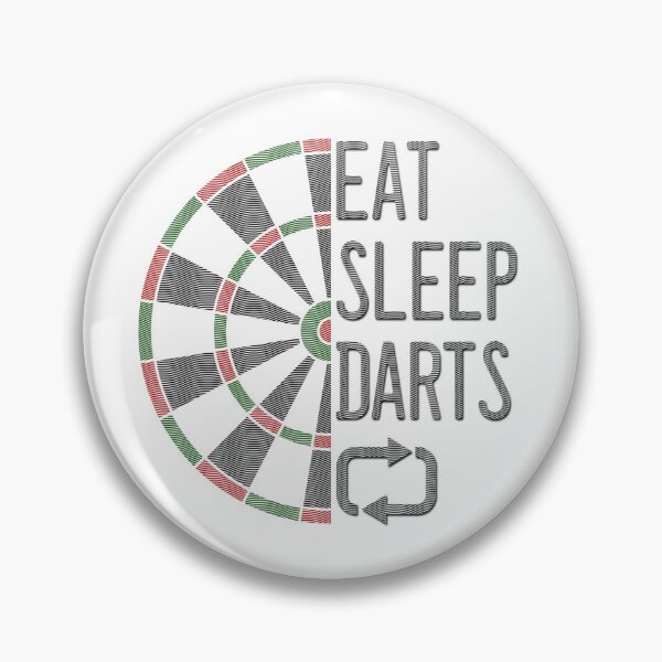Item preview, Eat. Sleep. Darts. Repeat - Darts Player Gift designed and sold by CourtOfApparel.