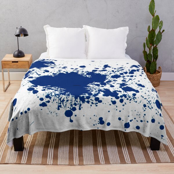 Item preview, Royal Blue Ink Splatter by dePace' designed and sold by mrpropcake.