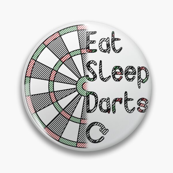 Item preview, Eat. Sleep. Darts. Repeat - Darts Player Gift designed and sold by CourtOfApparel.