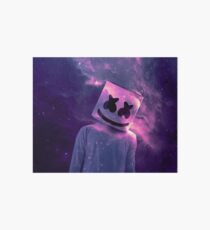 Marshmello Galaxy Purple Art Board