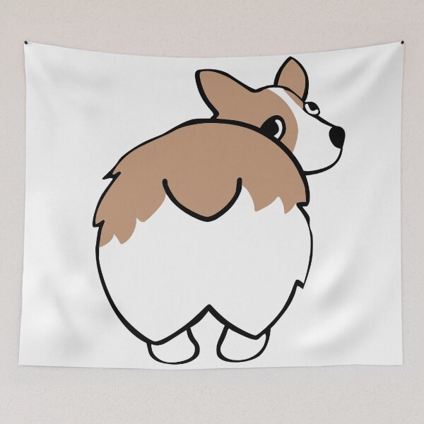 Item preview, Corgi Butt designed and sold by kamsinthe.