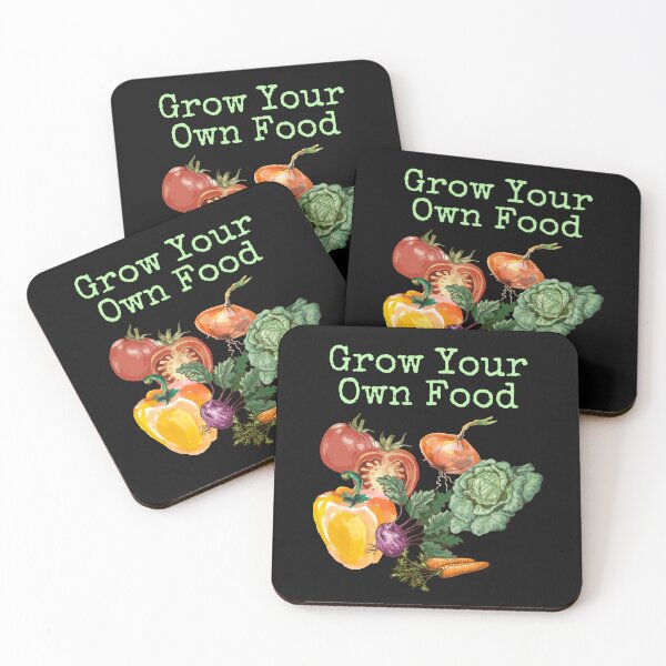 Item preview, Grow your Own Food Colorful Gardening Design designed and sold by EarthArtDesigns.
