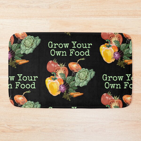 Item preview, Grow your Own Food Colorful Gardening Design designed and sold by EarthArtDesigns.