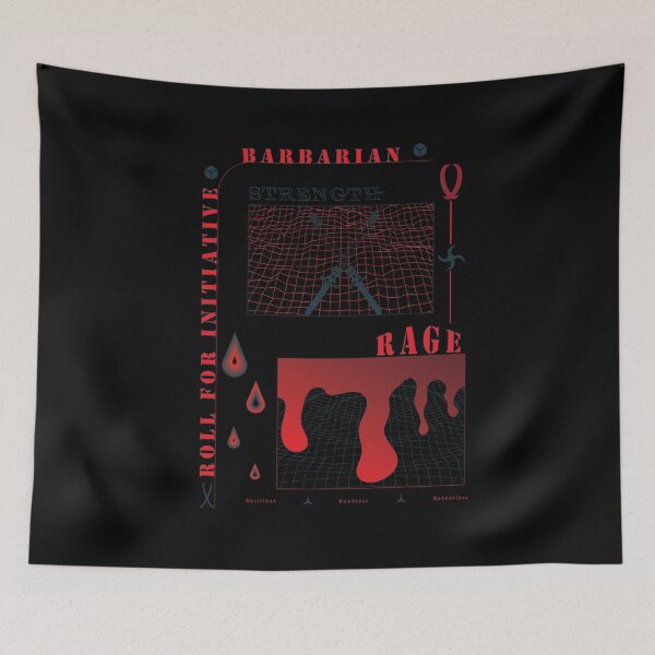 Item preview, TTRPG Class Barbarian designed and sold by FireflyStudi0s.