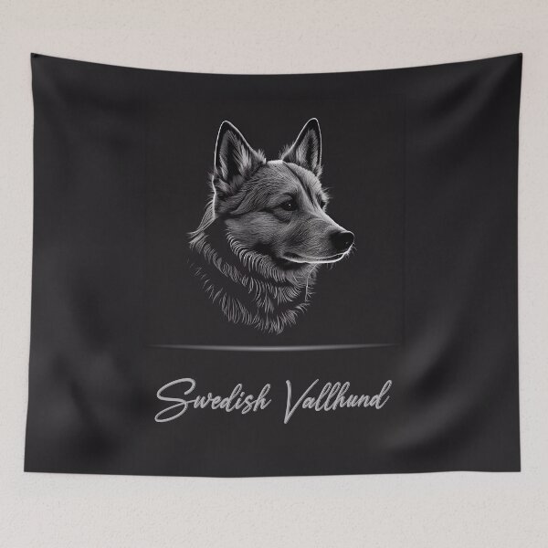 Item preview, Swedish Vallhund Portrait designed and sold by Best-Breeds.