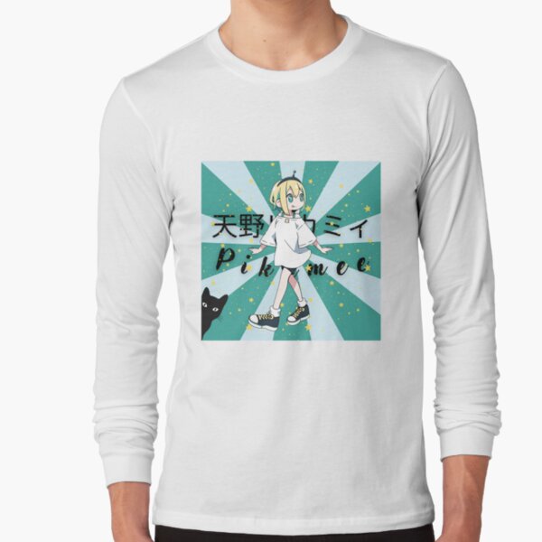 RUGPXAZ Pikamee Amano VTuber T-Shirt 3D Anime Print Short Sleeve