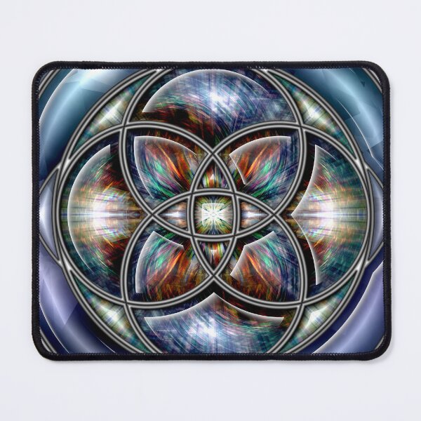 Item preview, Rosette: Stained Glass Window designed and sold by Fluid Visions.