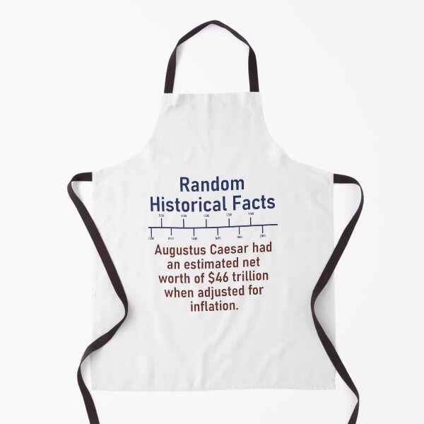 Item preview, Augustus Caesar Had An Estimated Worth  - History Fact designed and sold by CrankyOldDude.