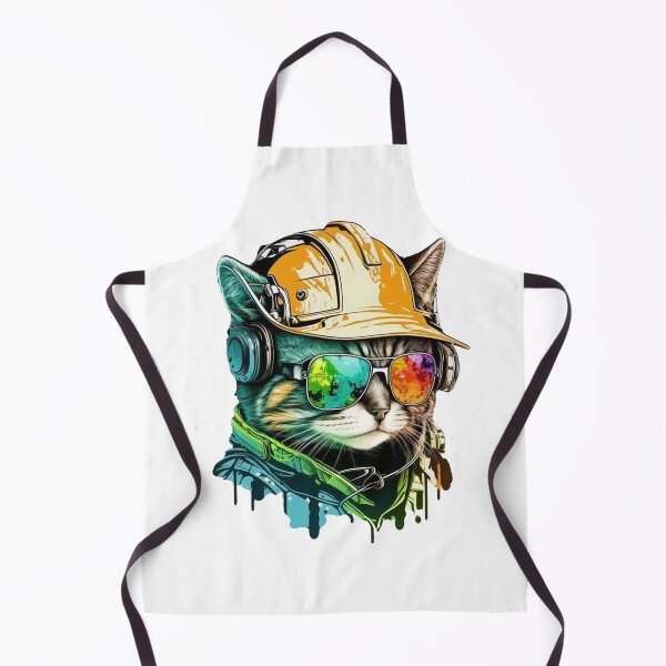 Artikelvorschau, Catswithhardhats cooler Katzenarbeiter entworfen und verkauft von Keni-shop.