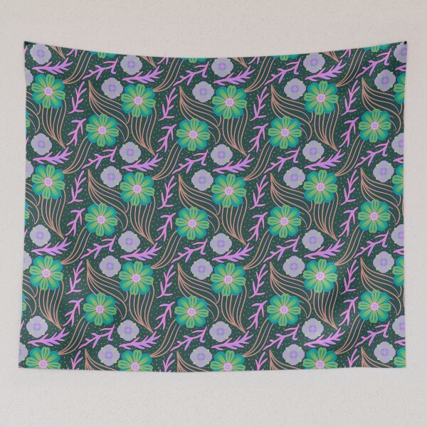 Item preview, Cosmos Flower - Green designed and sold by JaselviiStudio.