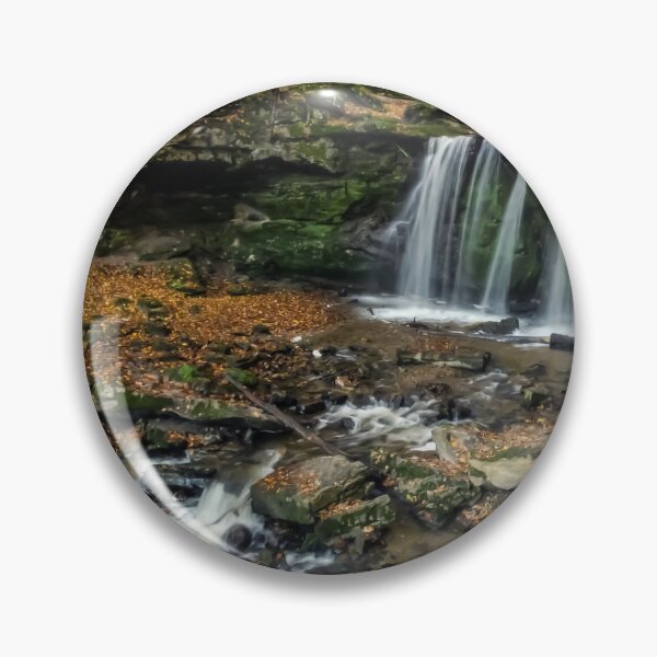Artikelvorschau, Ruhe und friedlicher Wasserfall von Brandon Cable entworfen und verkauft von BrandonArtWorld.