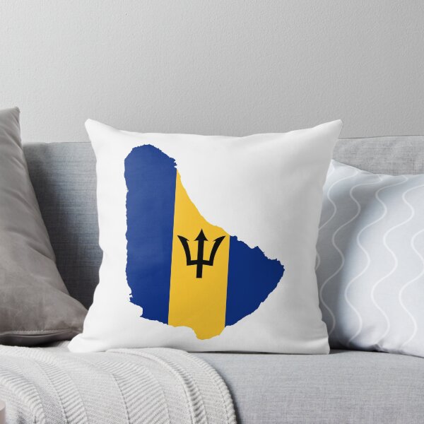 Item preview, Barbados Flag Map  designed and sold by abbeyz71.