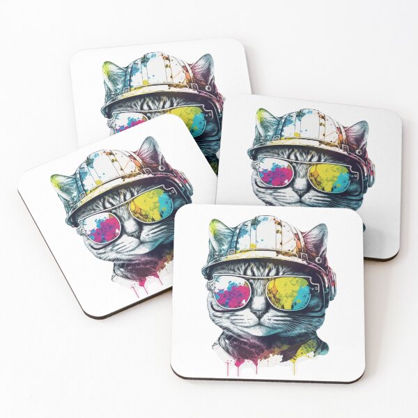 Item preview, Catswithhardhats cool cat worker designed and sold by Keni-shop.