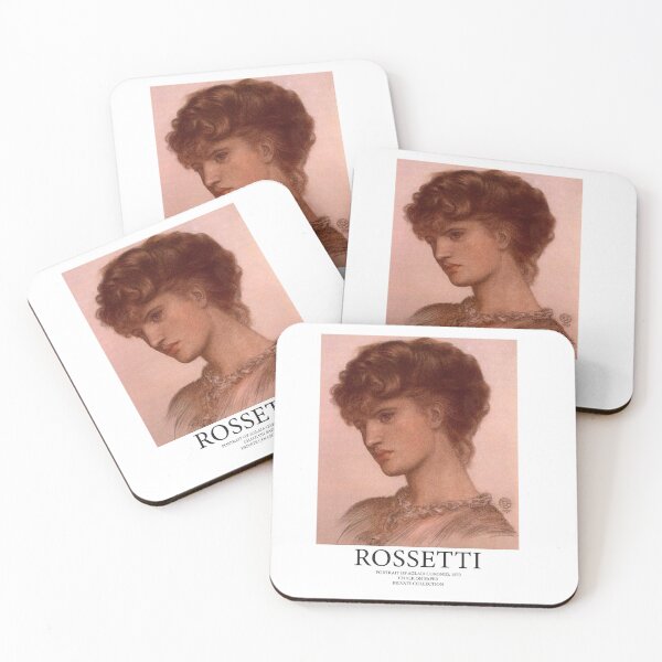 Item preview, Dante Gabriel Rossetti // Portrait art poster designed and sold by 33ll.