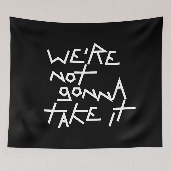 Item preview, We are not gonna take it I (white) designed and sold by didijuca.