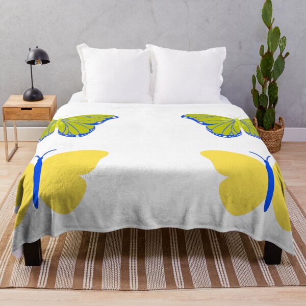 Item preview, Blue Green and Yellow Colorful Butterflies Pattern Pack designed and sold by mgz-.