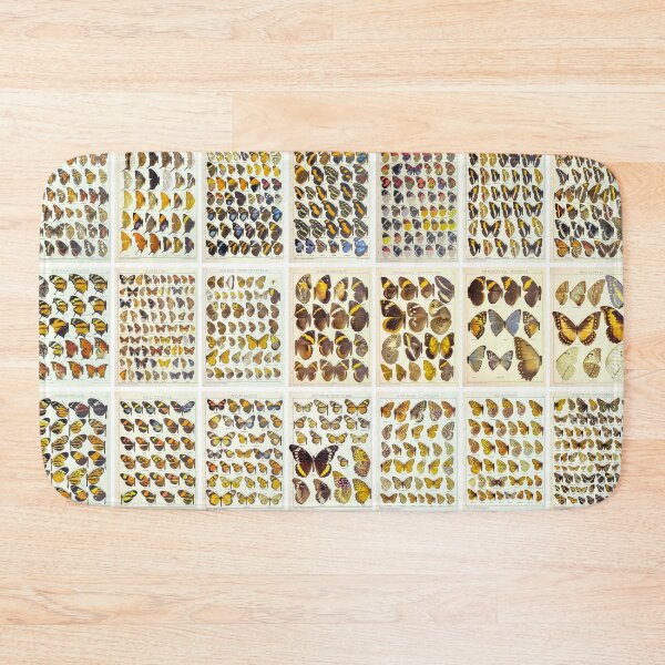 Item preview, Vintage yellow butterfly drawing or illustration Poster, Portrait designed and sold by Michael Dietrich.