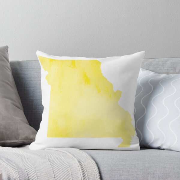 Item preview, Yellow Watercolor Missouri designed and sold by kevgib.