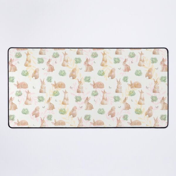 Item preview, Hoppy Cute Bunnies Easter Rabbit Seamless Pattern / Happy Easter Day Bunny Rabits designed and sold by haRexia.