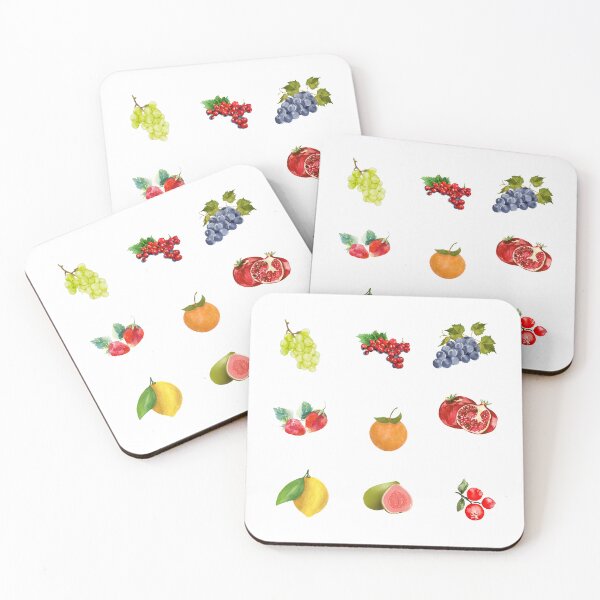 Item preview, Mixed Watercolor Sweet Fruits  designed and sold by silviaol.