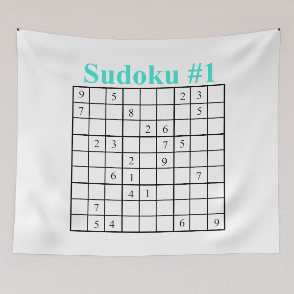 Item preview, Sudoku Puzzle  designed and sold by Ivan Aguilar.