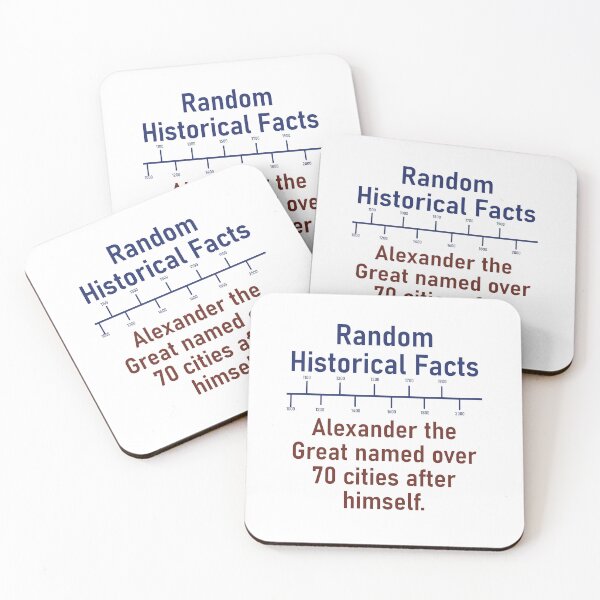 Item preview, Alexander The Great Named - History Fact designed and sold by CrankyOldDude.