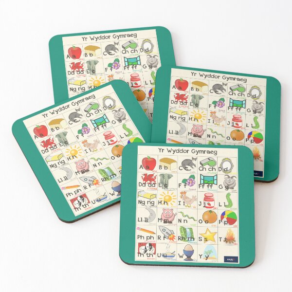 Item preview, Yr Wyddor Gymraeg / The Welsh Alphabet designed and sold by ROUTE6.