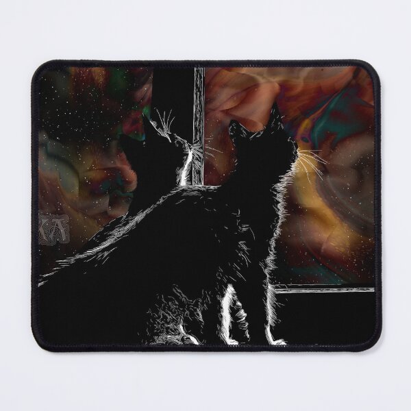 Item preview, Cats Looking At Space designed and sold by Fluid Visions.