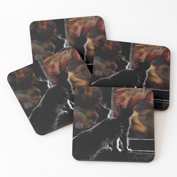 Item preview, Cats Looking At Space designed and sold by Fluid Visions.