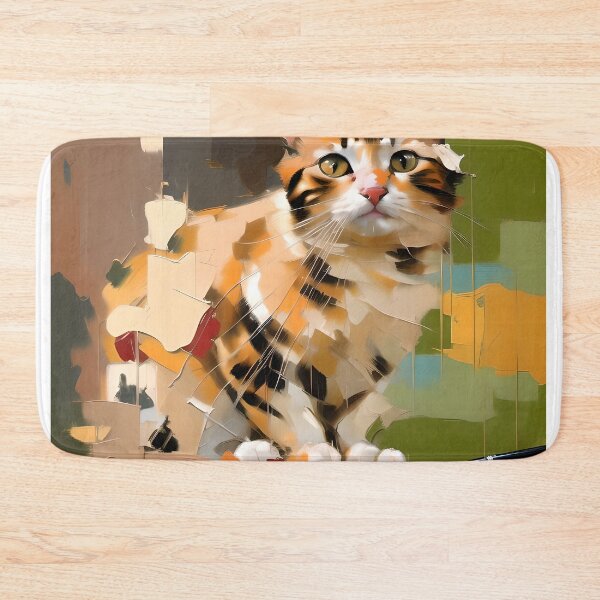 Item preview, A Furry Feline Masterpiece: My Beloved Cat designed and sold by KH-GardenEden.
