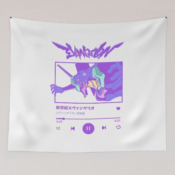 Item preview, Evangelion Vaporwave, EVA 01, Anime Retro designed and sold by Neoukiyo.