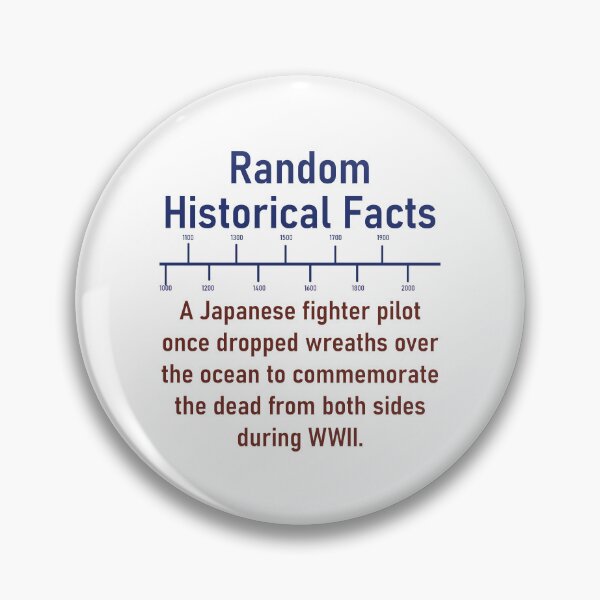Item preview, A Japanese Fighter Pilot - History Fact designed and sold by CrankyOldDude.
