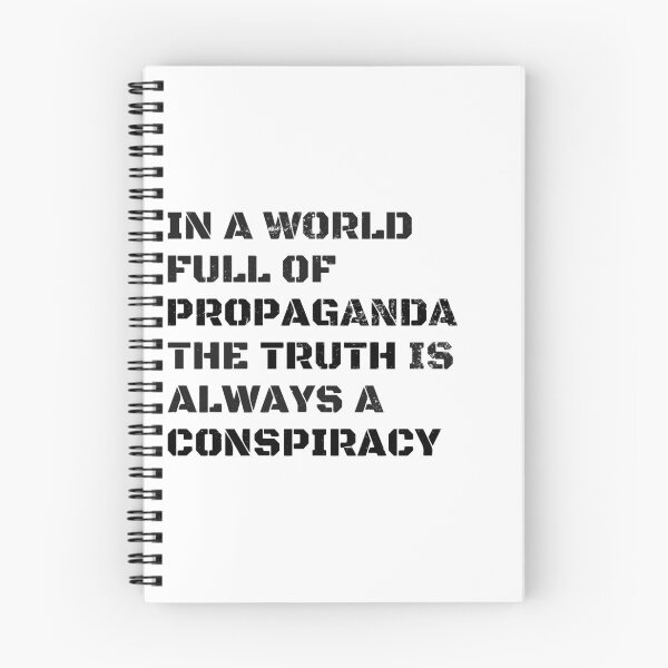 Item preview, In a World Full of Propaganda the Truth is Always a Conspiracy designed and sold by SkyAfterDusk.