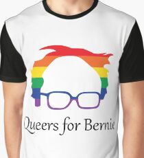 Queers for Bernie Graphic T-Shirt