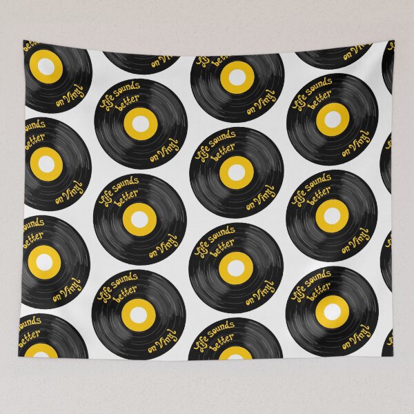 Item preview, Life Sounds Better on Vinyl designed and sold by BetweenTheBooks.