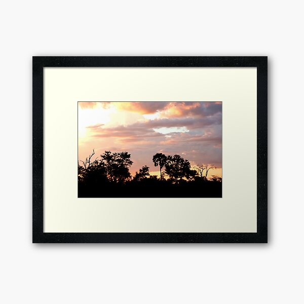 Pink Skies Framed Art Print