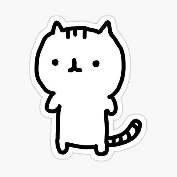 Derp Cat Sticker