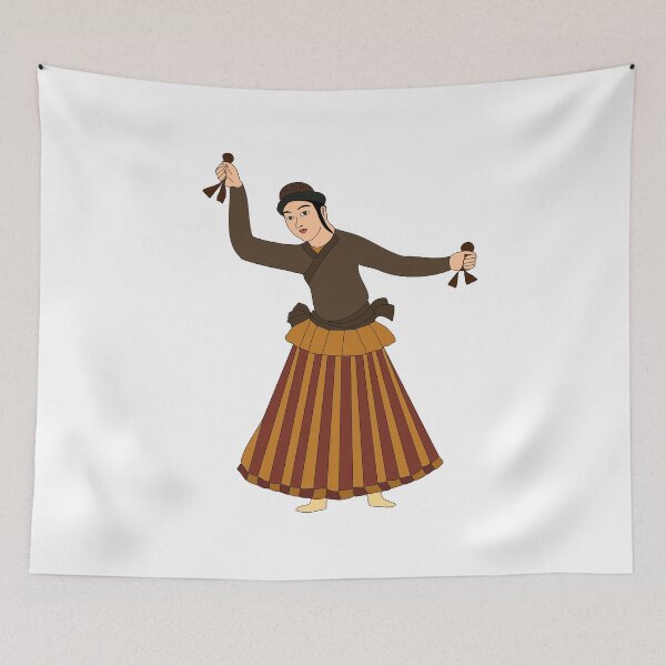 Item preview, Persian girl dancing - Persian (iranian) design designed and sold by Persian Pride Official.