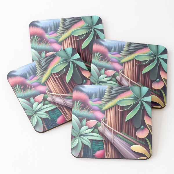 Item preview, Forest Flowers and Hut  designed and sold by CSJ7.
